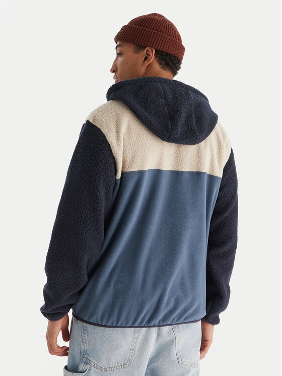 Quiksilver Quiksilver Flis Ocean View Mix Up EQYPF03073 Tamnoplava Comfort Fit