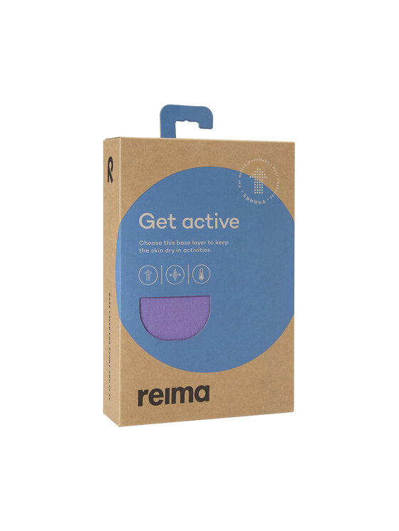 Reima Reima Komplet bielizny termoaktywnej Sportti 5200034A Fioletowy Slim Fit