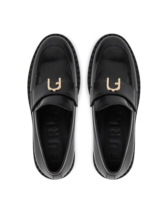 Furla Furla Loaferai New Legacy YJ81FNL BX4042 AL O6000 Juoda