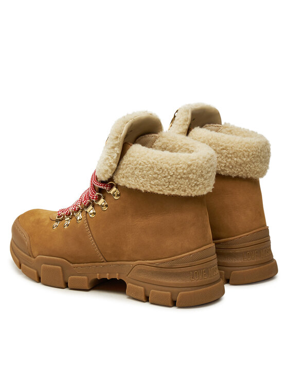 LOVE MOSCHINO LOVE MOSCHINO Pohodni čevlji JA15484G0LIPA20A Rjava