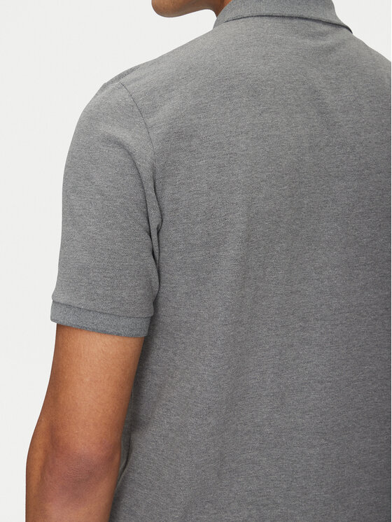 Selected Homme Selected Homme Polo marškinėliai 16095851 Pilka Slim Fit