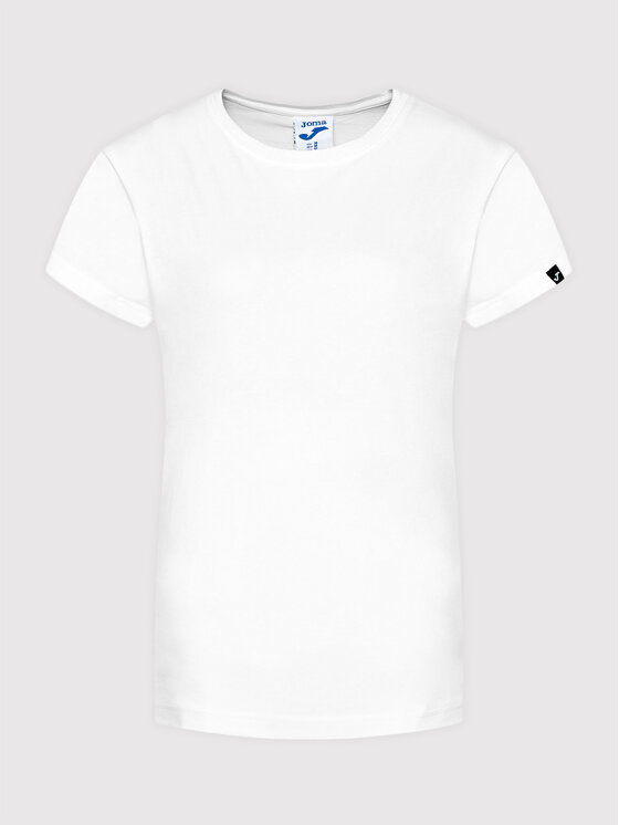 Joma Joma T-Shirt Desert 901326.200 Biały Regular Fit