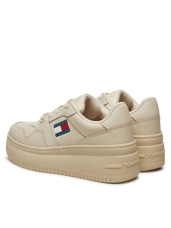 Tommy Jeans Tommy Jeans Tenisice Retro Basket EN0EN02506 Bež
