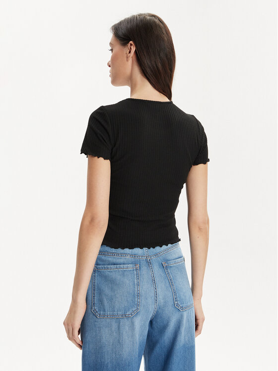 ONLY ONLY T-Shirt Emma 15201206 Czarny Regular Fit