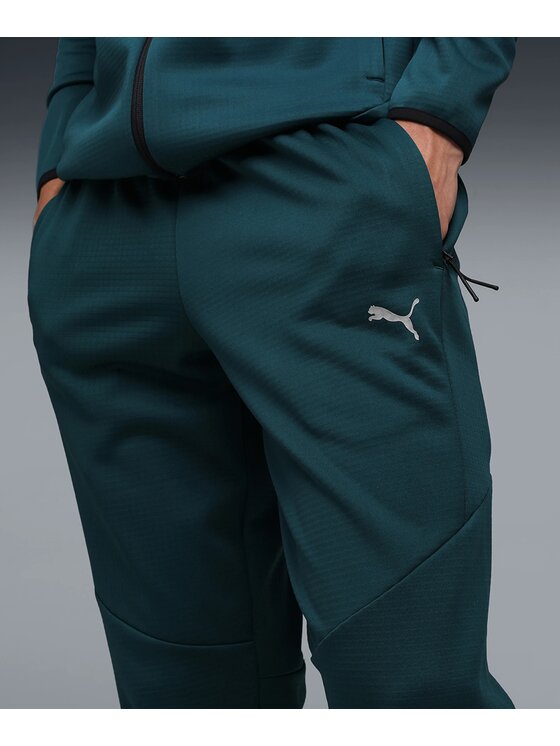 Puma Puma Spodnie dresowe 688239 Zielony Regular Fit