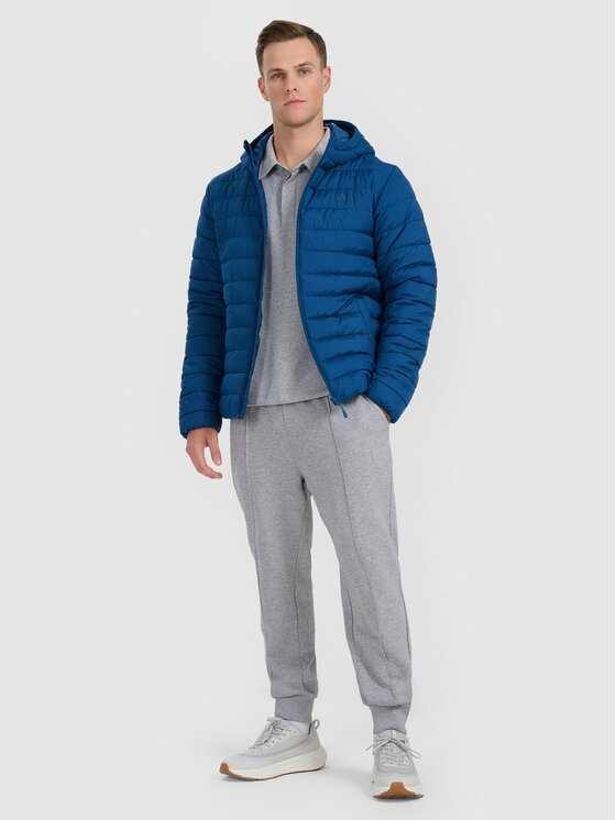 4F 4F Giubbotto piumino 4FWAW25TDJAM598-30S Blu Regular Fit