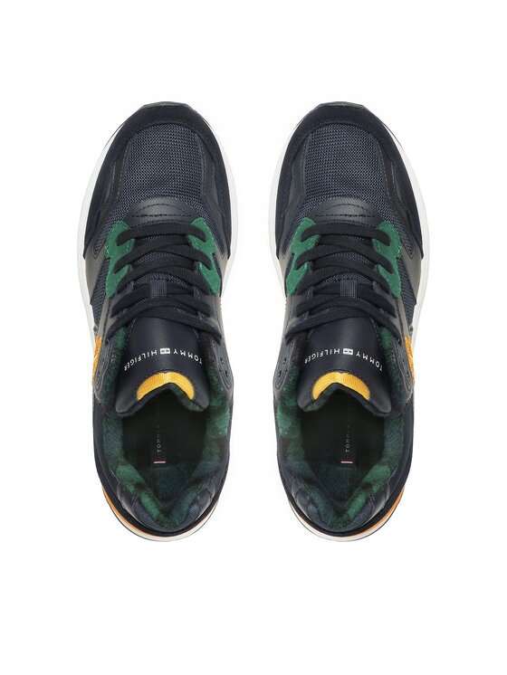 Tommy Hilfiger Tommy Hilfiger Sneakers Modern Prep Mix Wl Blackwatch FM0FM04415 Blu scuro