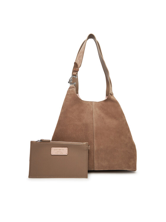 Coccinelle Coccinelle Handtasche The Coccinelle C-Easy E1 THE 11 02 01 Grau