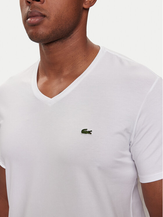 Lacoste Lacoste Футболка TH0999 Білий Regular Fit