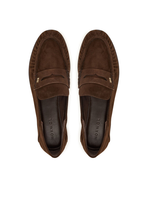 Nokwol Nokwol Loaferice Mica Smeđa