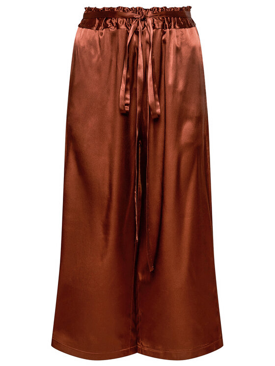 PINKO Pinko Pantaloni culotte Anima Fragile 20211 PSPG 1N135H 8521 Marrone Regular Fit