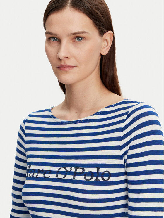 Marc O'Polo Marc O'Polo Halenka M02 2196 52131 Modrá Regular Fit