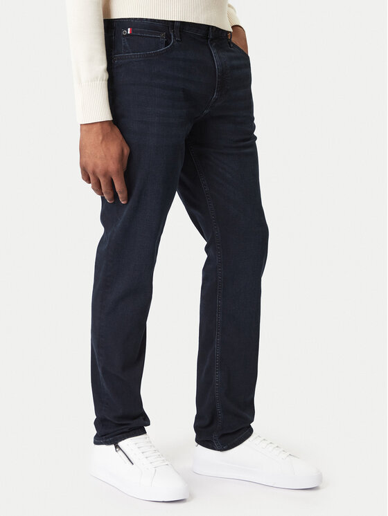 Tommy Hilfiger Tommy Hilfiger Džinsi Core Denton MW0MW39036 Tumši zils Slim Fit