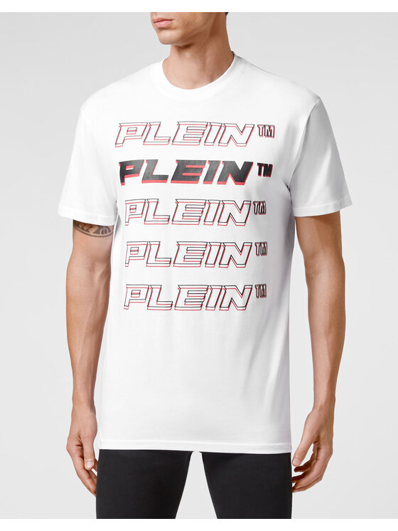 PHILIPP PLEIN PHILIPP PLEIN T-shirt 6275 Bianco Regular Fit