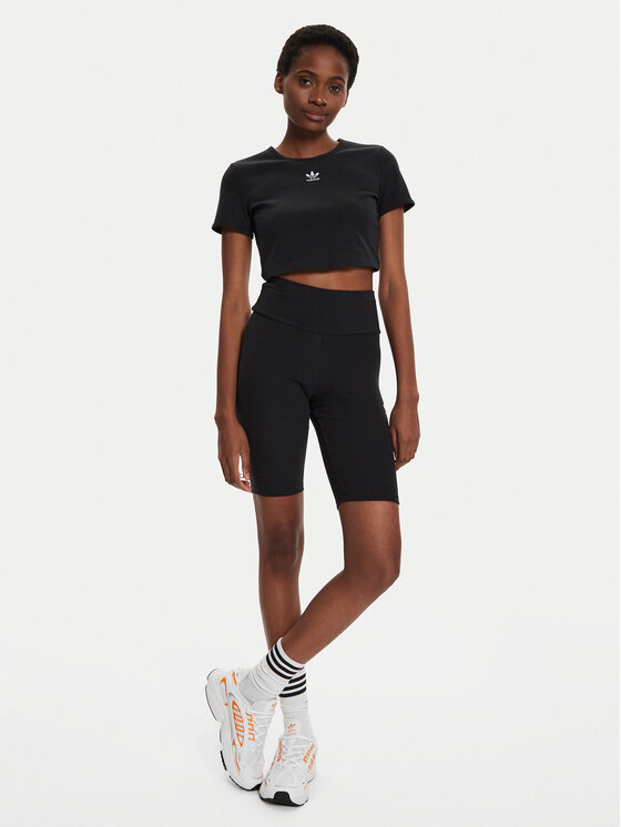 adidas adidas T-krekls Essentials II8057 Melns Slim Fit