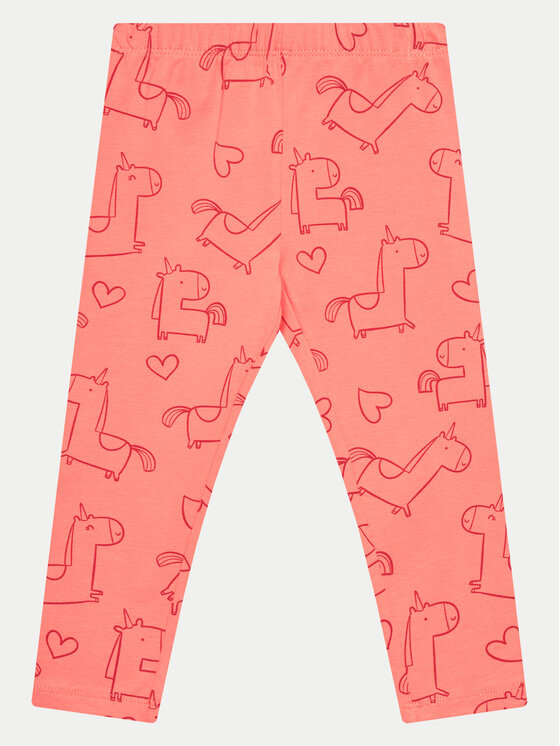 OVS OVS 2er-Set Leggings 1975848 Orange Slim Fit