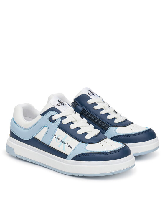 Calvin Klein Jeans Calvin Klein Jeans Sneakersy Low Cut Lace-Up Sneaker V3X9-82091-1355 Niebieski
