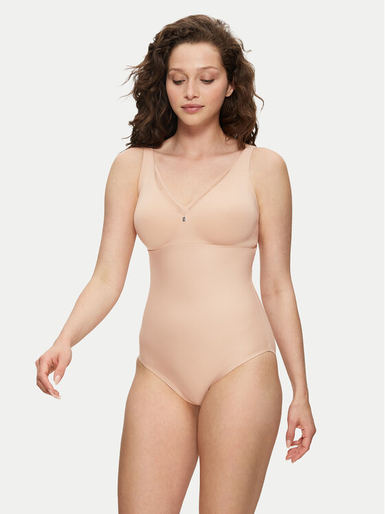 Triumph Damskie Body, rozmiar 80E, Beżowe, True Shape Sensation 10210630