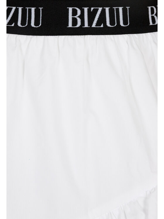 BIZUU BIZUU Spódnica mini LILIBET Biały Standard Fit