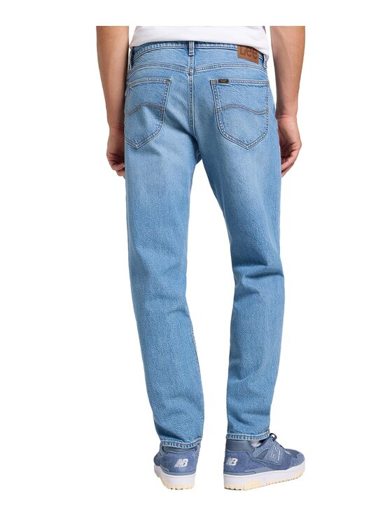 Lee Lee Jeansy 112363723 Niebieski Relaxed Fit
