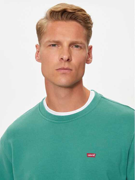 Levi's® Levi's® Majica dugih rukava New Original 35909-0050 Zelena Regular Fit