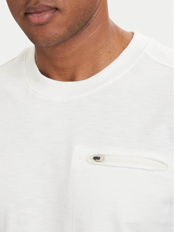 G-Star Raw G-Star Raw T-shirt Distressed D28891-E512 Crema Regular Fit