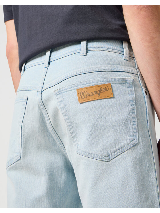 Wrangler Wrangler Pantaloncini di jeans TEXAS SHORTS Blu Regular Fit