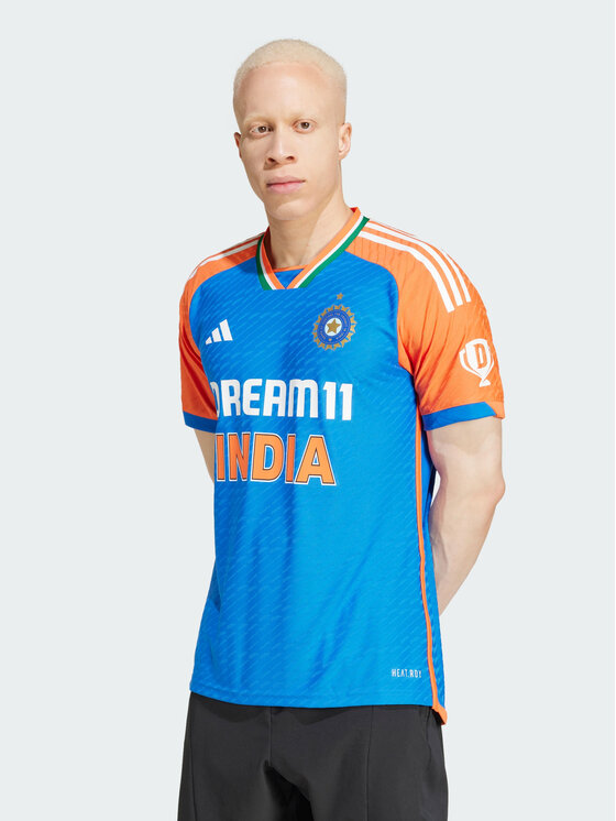 adidas adidas T-Shirt 137371 Niebieski jasny Regular Fit