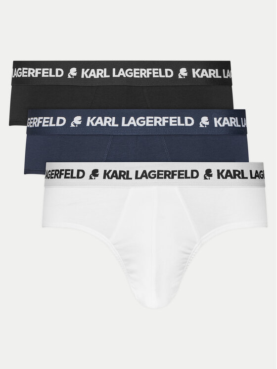 KARL LAGERFELD KARL LAGERFELD Set od 3 para muških slip gaća A1M47152 Šarena