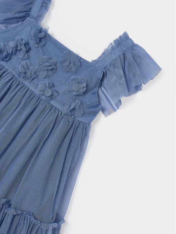 Mayoral Mayoral Elegantes Kleid 3929 Dunkelblau Regular Fit