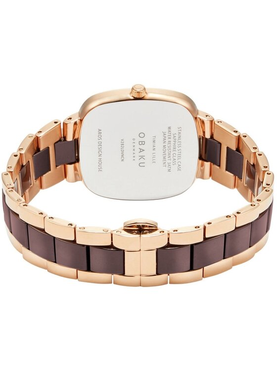 Obaku Obaku Zegarek V282LDVNCN Złoty