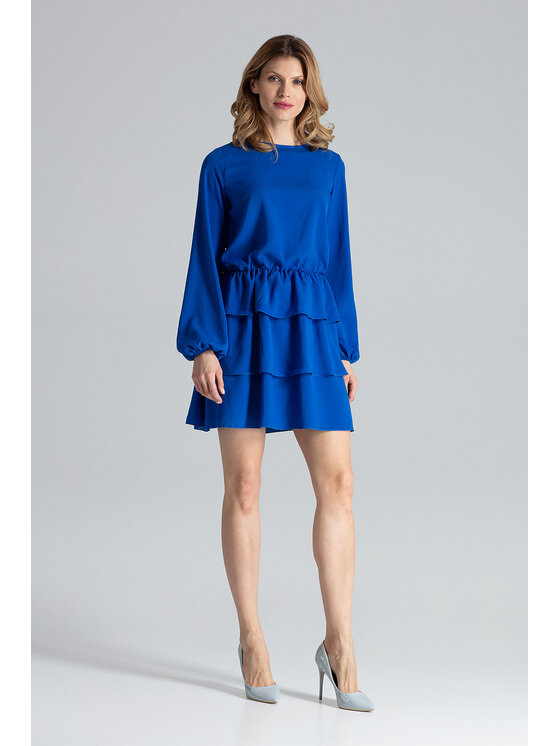 FIGL FIGLFIGL Vestito M601 Blu Regular Fit