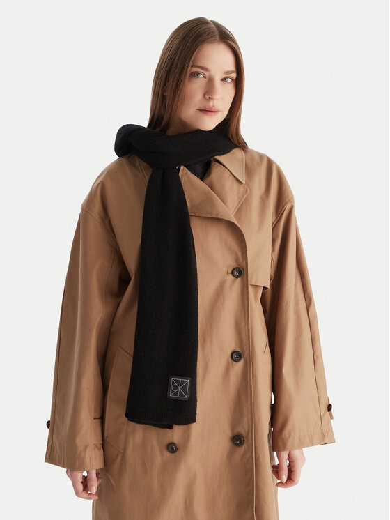 Calvin Klein Calvin Klein Šal Emblem LV04D8014G Crna