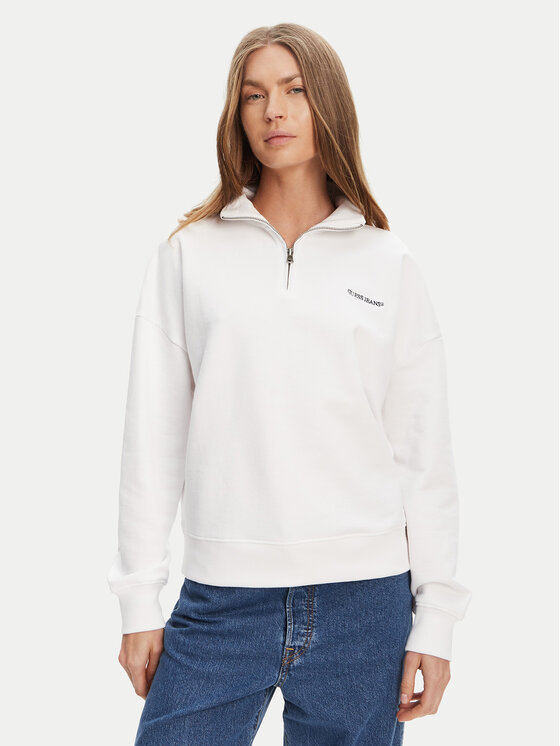 Női Pulóver Guess Jeans, Méret: XL, Fehér, W5YQ09 K68I4