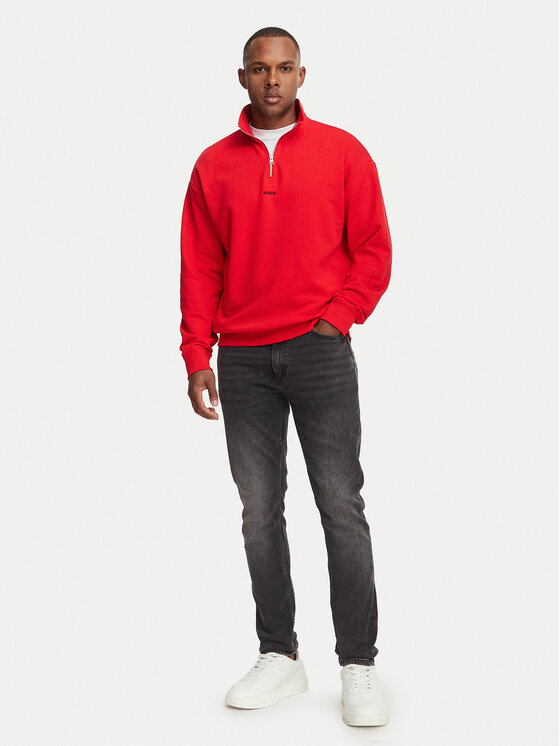 HUGO HUGO Blugi 50561248 Gri închis Extra Slim Fit