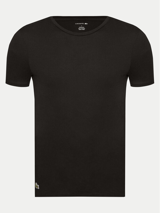Lacoste Lacoste 3 marškinėlių komplektas TH9007 Juoda Slim Fit