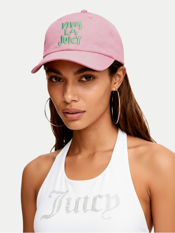 Juicy Couture Juicy Couture Kepurė su snapeliu Viva JCAWH125712 Rožinė