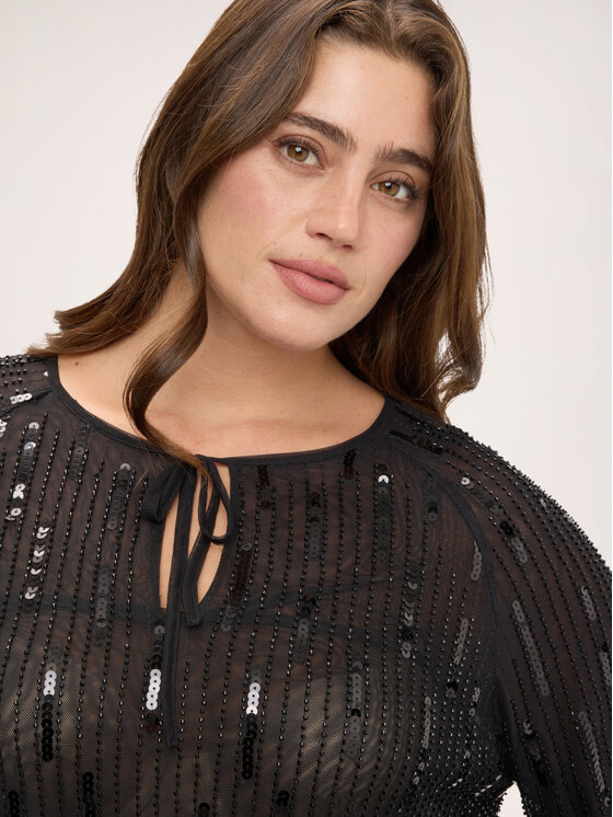 Fiorella Rubino Fiorella Rubino Blusa 2202T002600N033 Nero Regular Fit