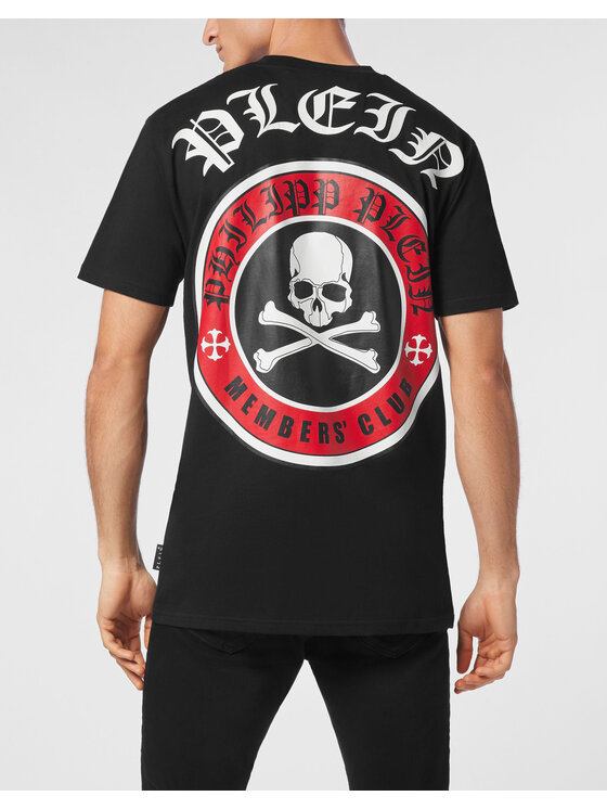 PHILIPP PLEIN PHILIPP PLEIN Tričko 11647 Čierna Regular Fit