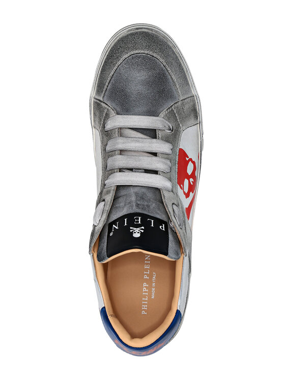PHILIPP PLEIN PHILIPP PLEIN Sneakersy 8493 Strieborná