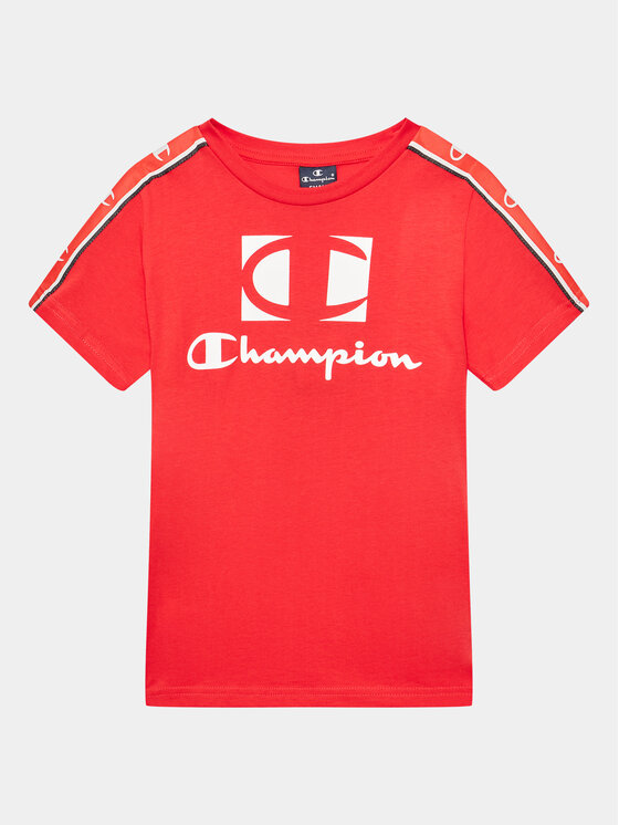 Champion Champion Футболка 306326 Червоний Regular Fit