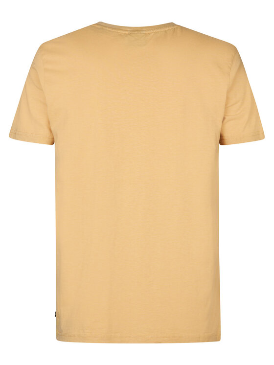 Petrol Industries Petrol Industries T-Shirt M-1050-TSR707 Żółty Regular Fit