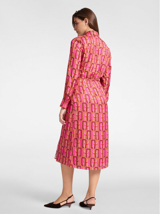 Elena Mirò Elena Mirò Vestito 7434P100261N001 Rosa Regular Fit