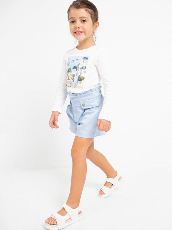 Mayoral Mayoral Pantaloncini di tessuto 3207 Blu