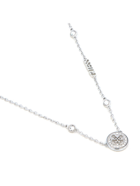 Guess Guess Ogrlica Dreaming Guess JUBN03 124JW Srebrna rodijeva prevleka