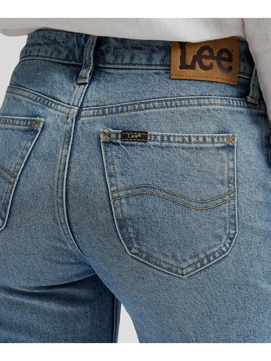 Lee Lee Jeansy 112378907 Niebieski Regular Fit