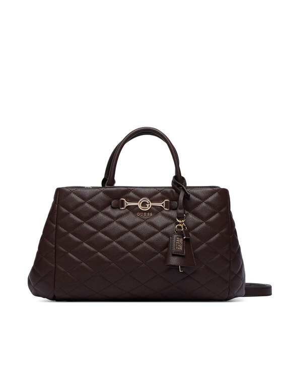 Guess Guess Kabelka Frances HWQG22 41060 Tmavě hnědá
