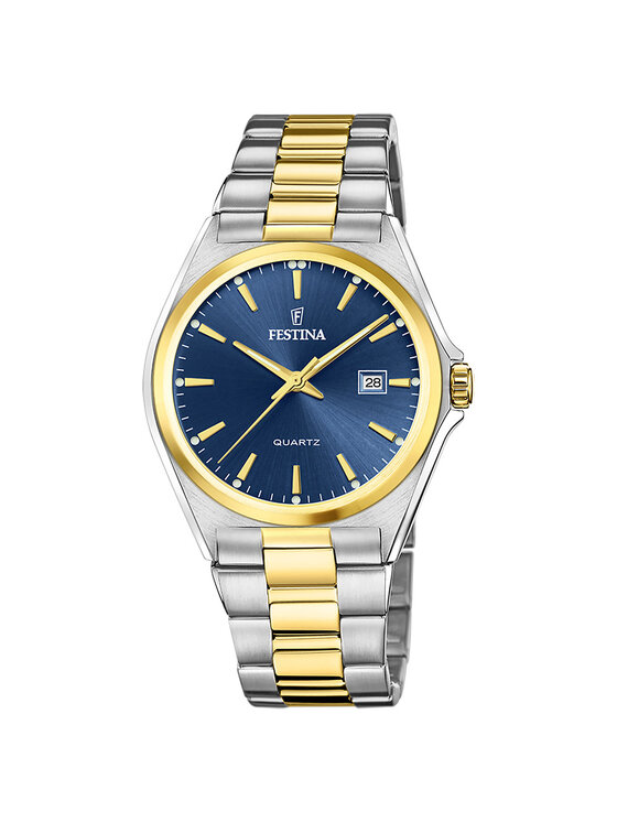 Festina Festina Zegarek F20554-4 Srebrny