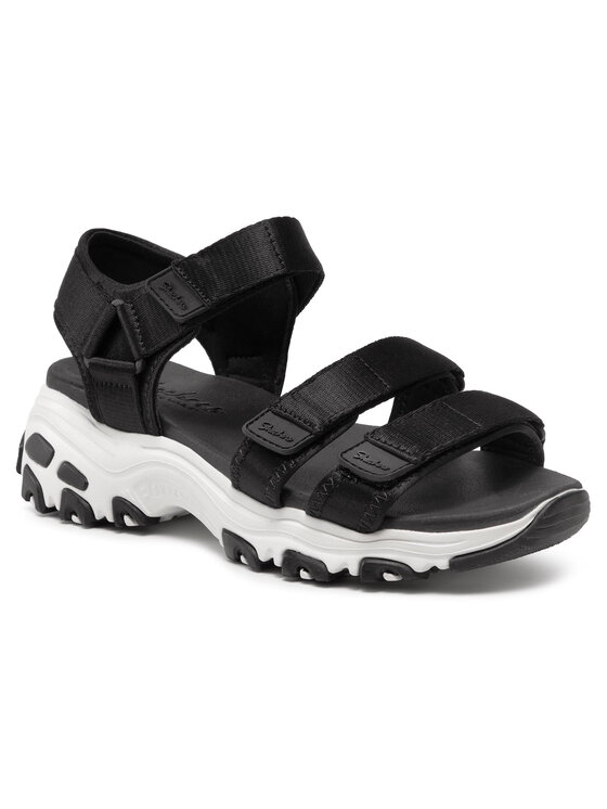 Skechers Skechers Sandále Fresh Catch 31514 /BLK Čierna