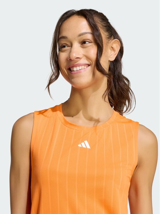 adidas adidas Koszulka techniczna TENNIS PRO CLIMACOOL+ Pomarańczowy Regular Fit